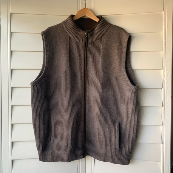 ll bean waterfowl sweater vest
